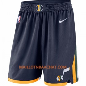 Utah Jazz Homme Shorts Bleu foncé Nike Swingman